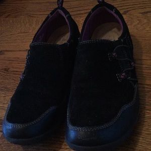 Suede comfort shoe